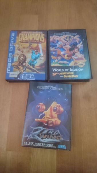 zero 40.- , mickey 15.- , champions 15.-